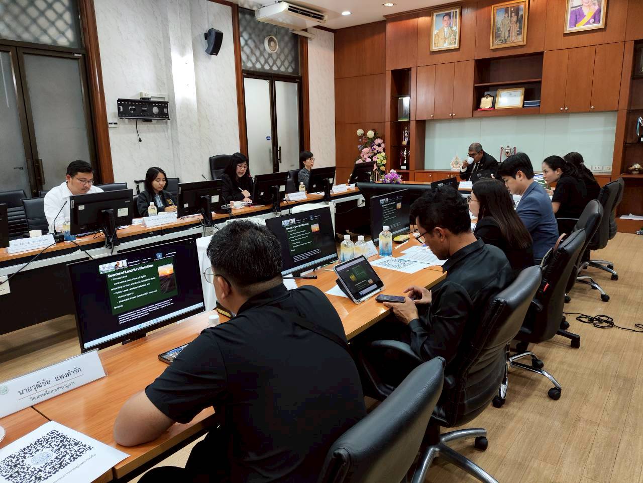 title - สวผ.จัดประชุมความคืบหน้าข้อเสนอโครงการความร่วมมือไทย - รัสเซีย ระหว่าง  State University of Land Use Planning (GUZ) และ ส.ป.ก.